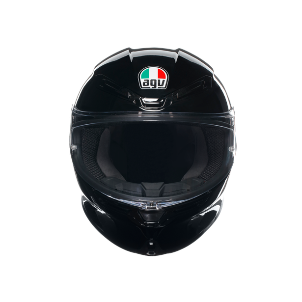 agv k6 kask AGV K6 S Gloss Black Full-Face Helmet
