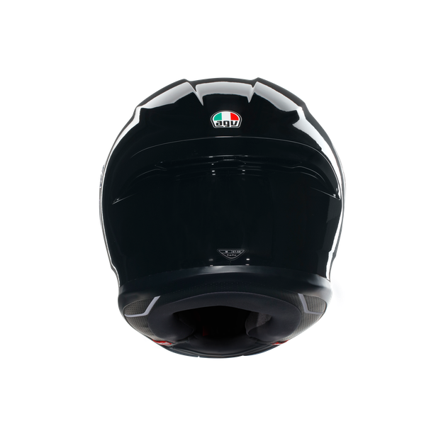 agv k6 black AGV K6 S Gloss Black Full-Face Helmet