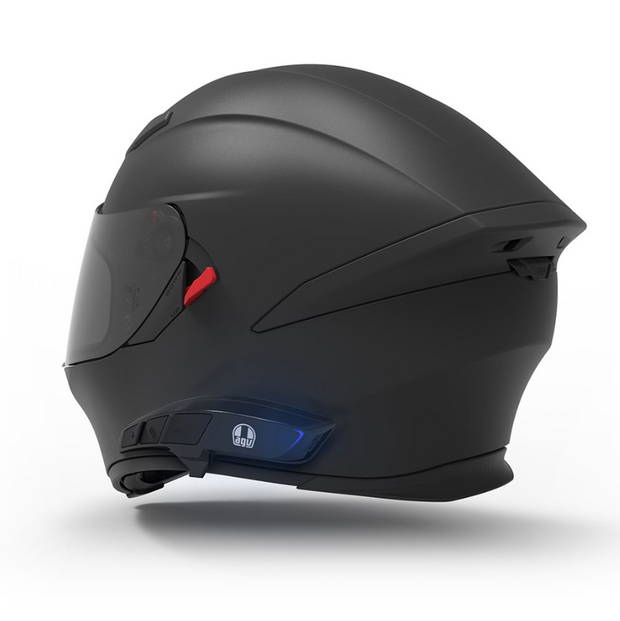 matte-black-agv-motorcycle-helmet-with-ark-adapter