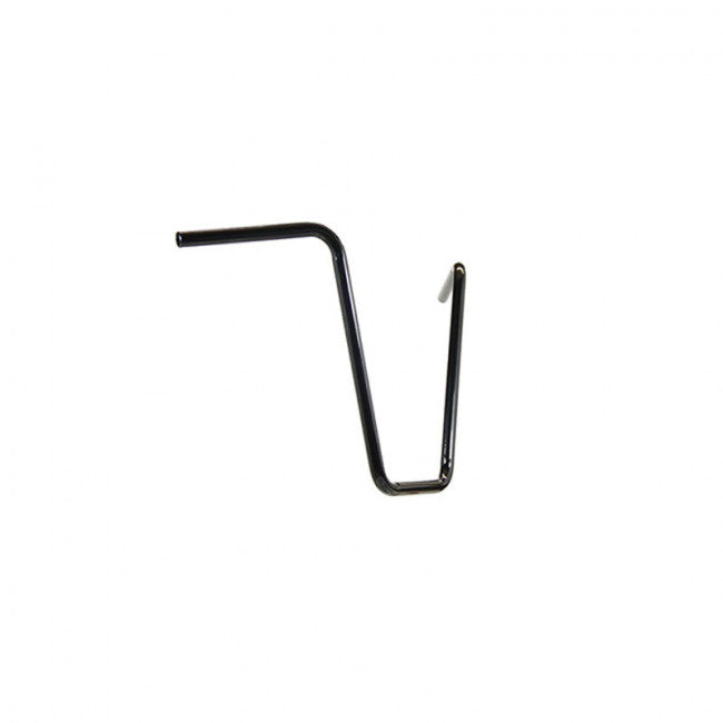 TC Bros. 7/8" Ape Hanger Handlebars - 15" Black Powdercoated
