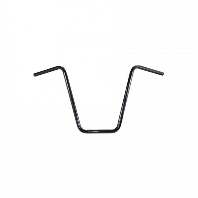 TC Bros. 7/8" Ape Hanger Handlebars - 15" Black Powdercoated