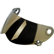 Biltwell Lane Splitter Shield - Gold Chrome