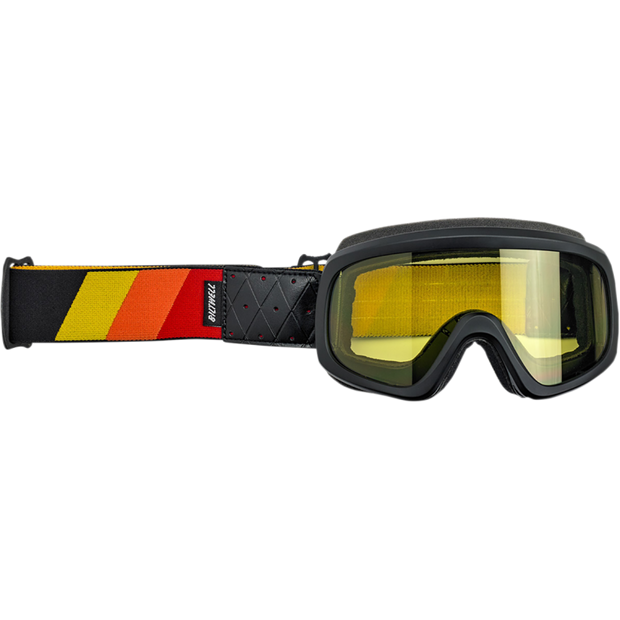 Biltwell Overland 2.0 Goggles - Tri-Stripe