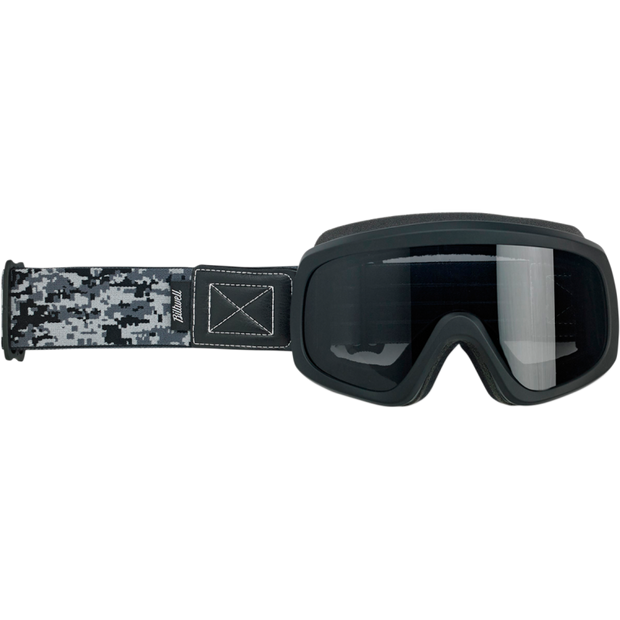 Biltwell Overland 2.0 Goggles - Black/Gray Camo