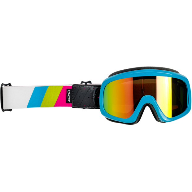 Biltwell Overland 2.0 Goggles - Tri-Stripe