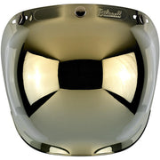 Biltwell Bubble Shield - Gold Mirror