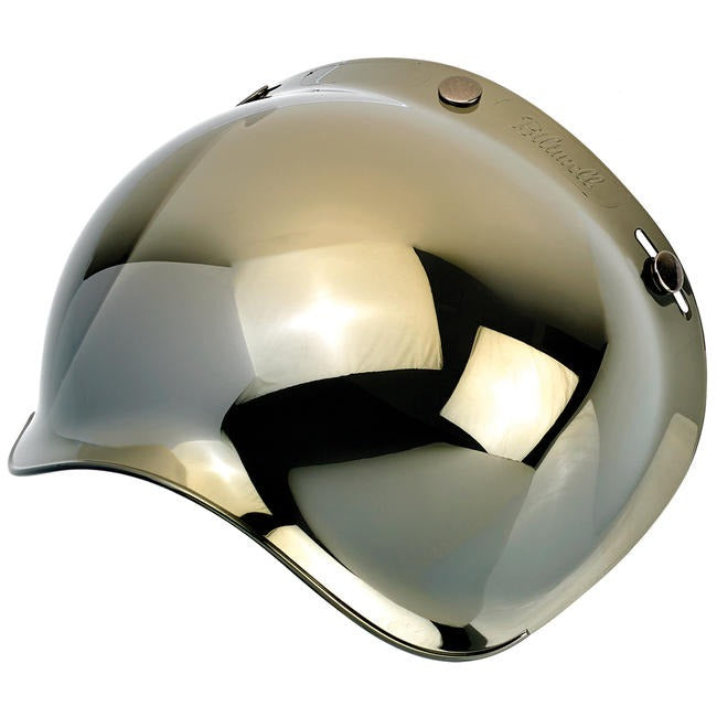 Biltwell Bubble Shield - Gold Mirror