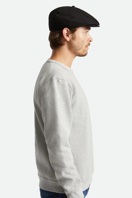 Brixton Brood Snap Cap - Black