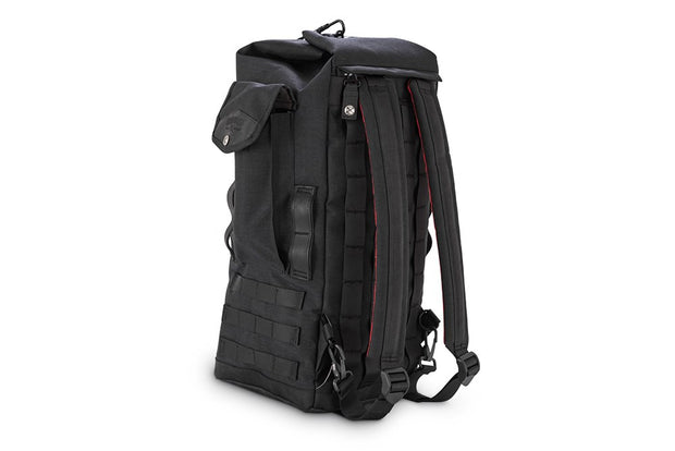 Burly Brand Sissy Bar Bag/Backpack - Black
