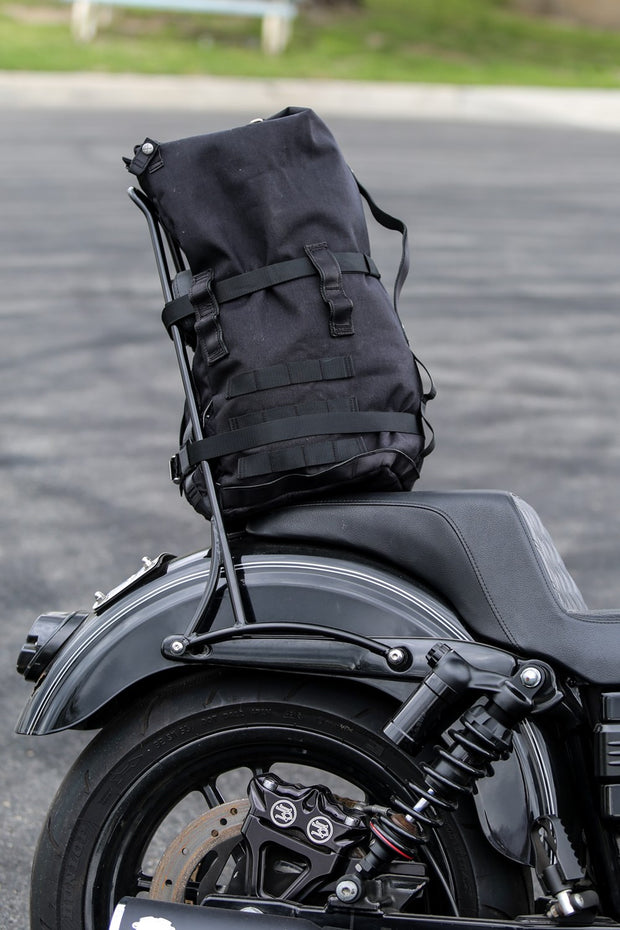 Burly Brand Sissy Bar Bag/Backpack - Black