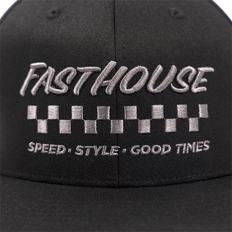 Fasthouse Genuine Hat - Black