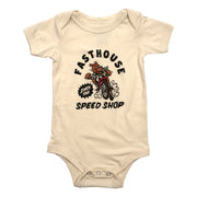 Fasthouse Infant Wolfpack Onesie - Natural