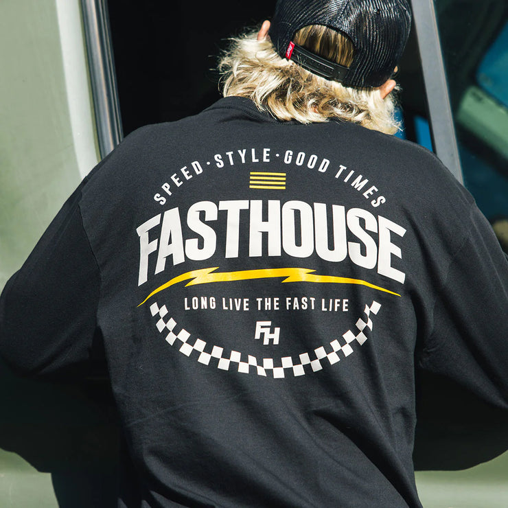 CLOSEOUT Fasthouse Sparq Long Sleeve Tee - Black