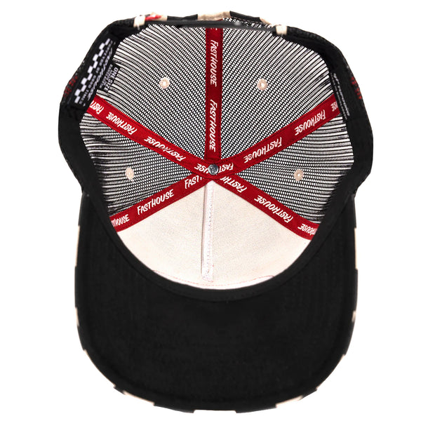 Fasthouse Station Hat - Checkers