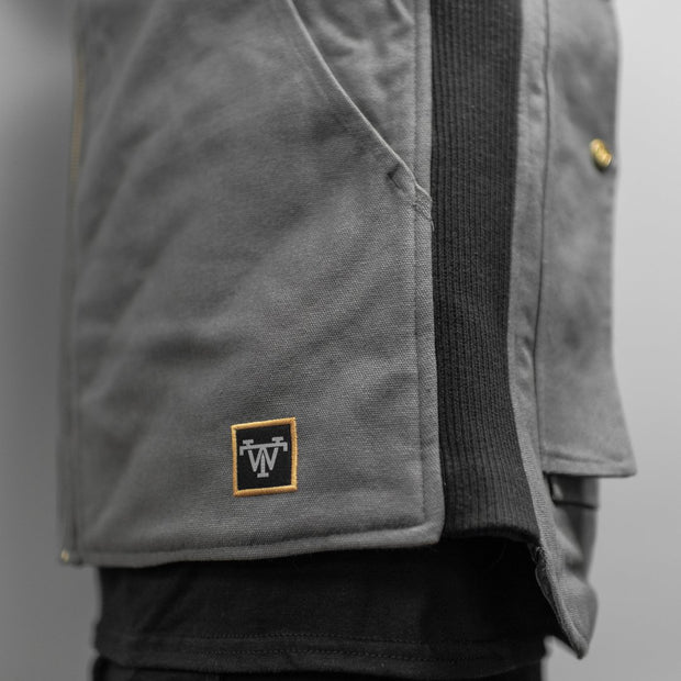 Treadwell Clothing Canvas Vest - Grey