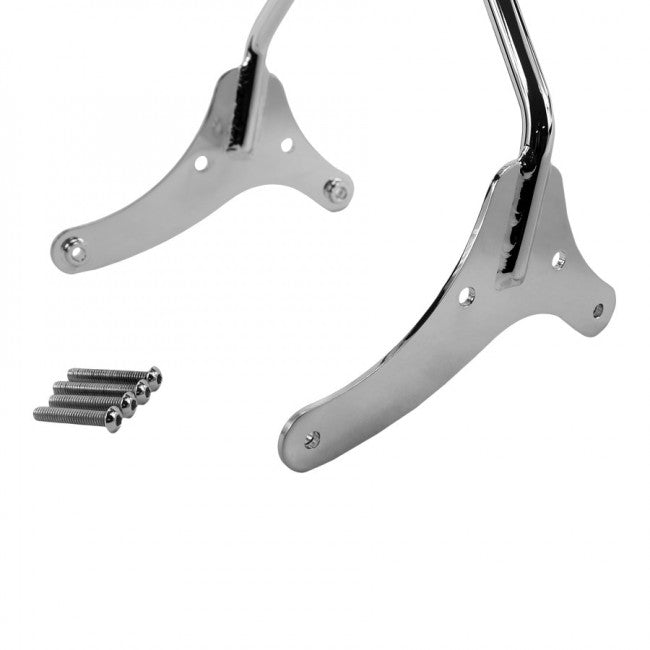 TC Bros Sportster 2004-20 Kickback Sissy Bar Chrome