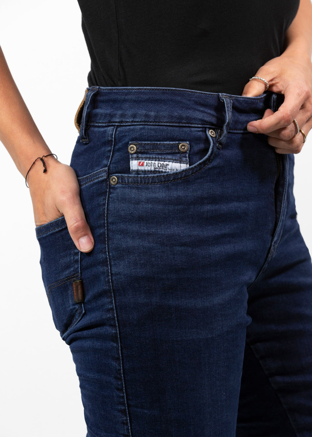 CLOSEOUT John Doe Betty High Dark Blue Used - XTM – Perth County Moto