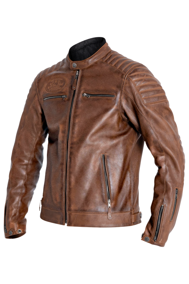 John Doe Dexter Leather Jacket - Brown