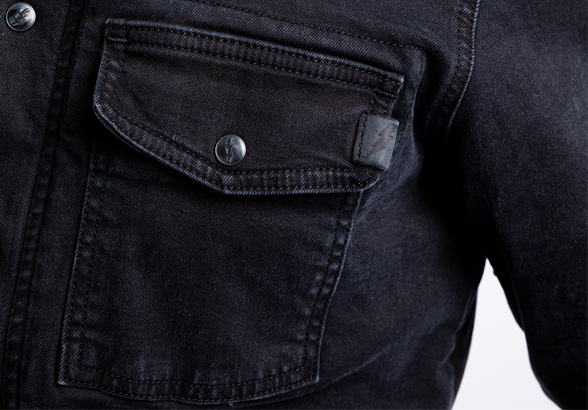 John Doe Motoshirt - Denim Black