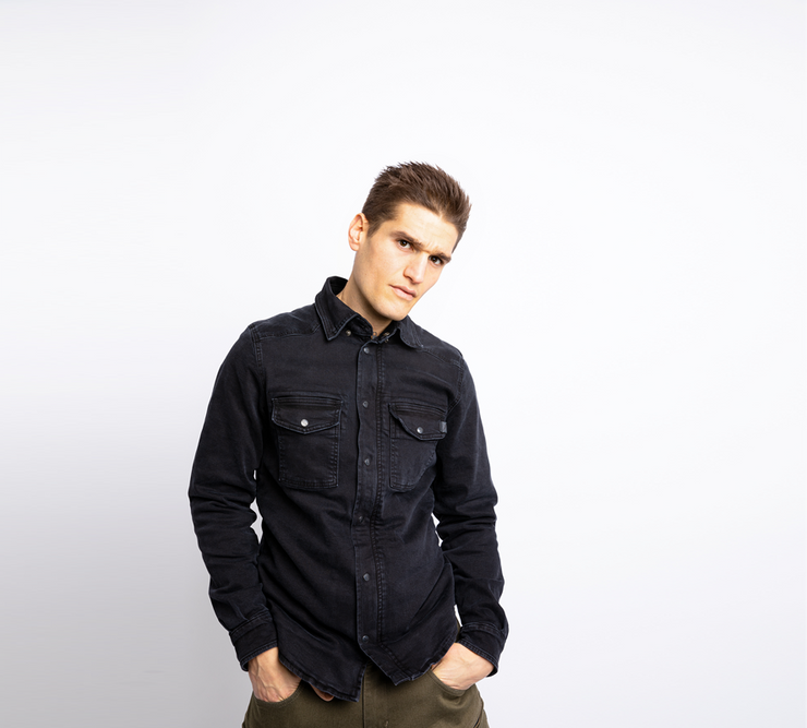 John Doe Motoshirt - Denim Black