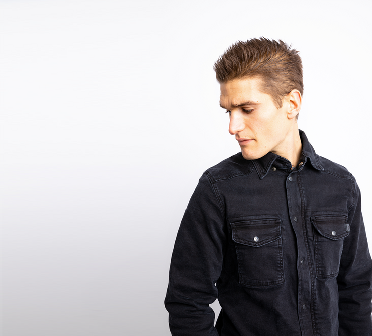 John Doe Motoshirt - Denim Black