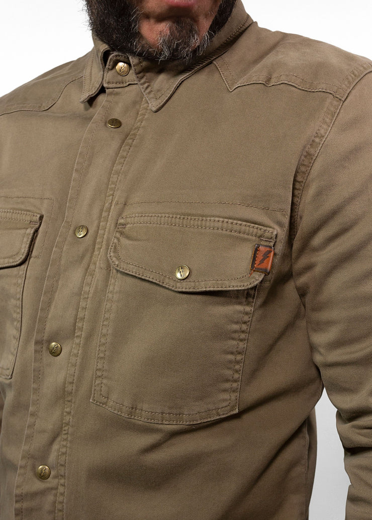John Doe Motoshirt - Camel