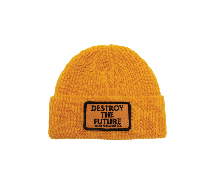 Loser Machine Token Beanie - Gold