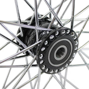 Moto Iron Front 40 Spoke Spool Hub Wheel 21 - Black