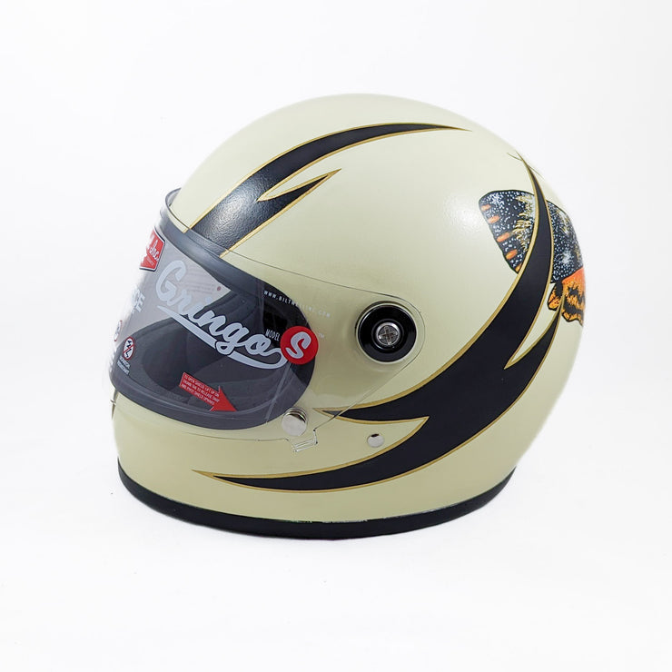 Clutch and Canvas Custom Painted Gringo S - Death Moth