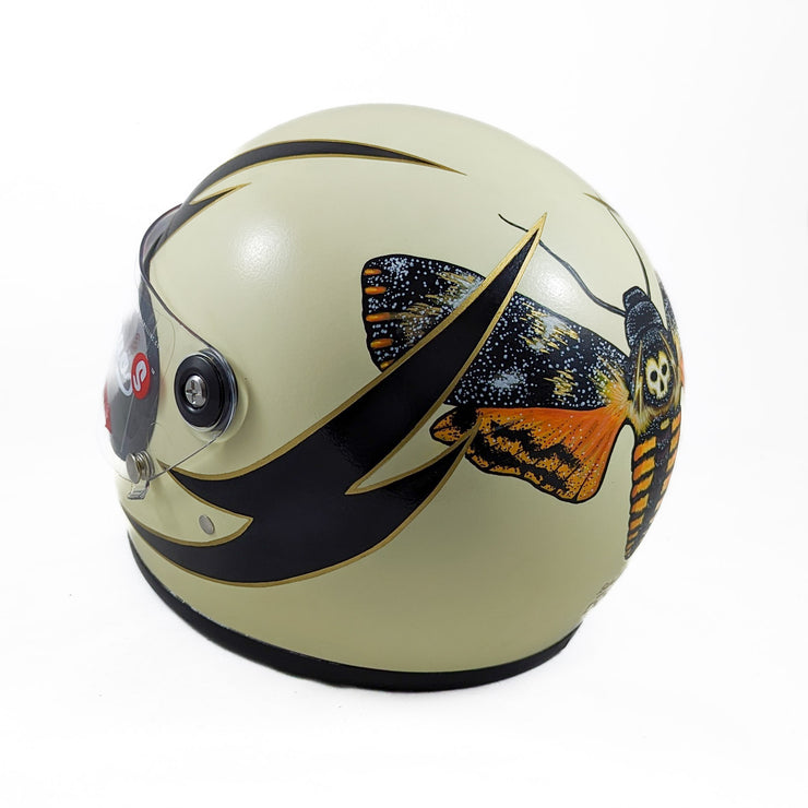 Clutch and Canvas Custom Painted Gringo S - Death Moth