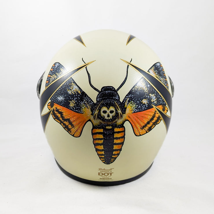 Clutch and Canvas Custom Painted Gringo S - Death Moth