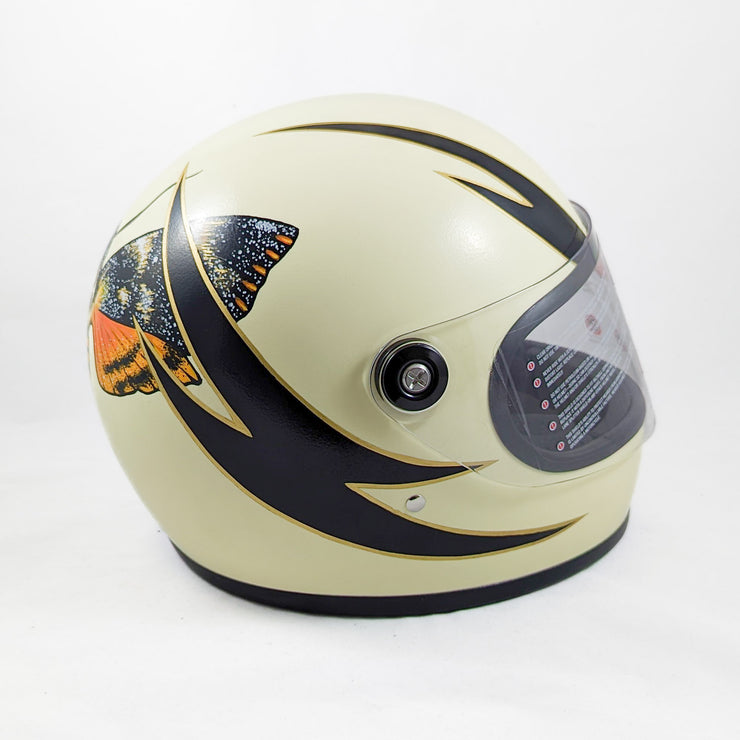 Clutch and Canvas Custom Painted Gringo S - Death Moth