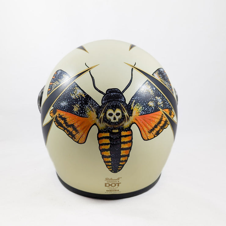 Clutch and Canvas Custom Painted Gringo S - Death Moth