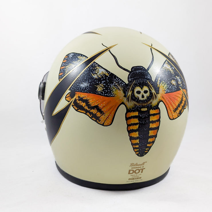 Clutch and Canvas Custom Painted Gringo S - Death Moth