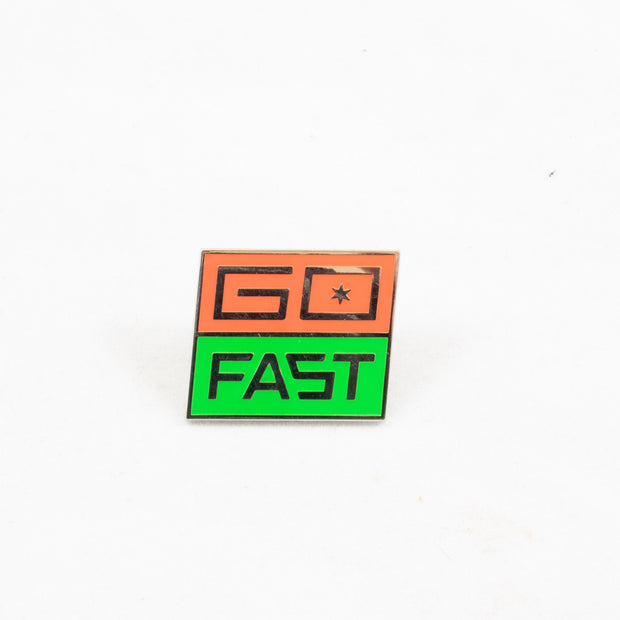 Town Moto Go Fast Pin