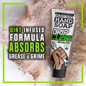 Grip Clean Hand Soap Squeeze Tube