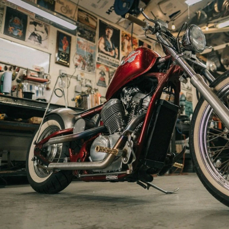 TJ Brutal Customs Holey Foot Pegs for Honda Shadows