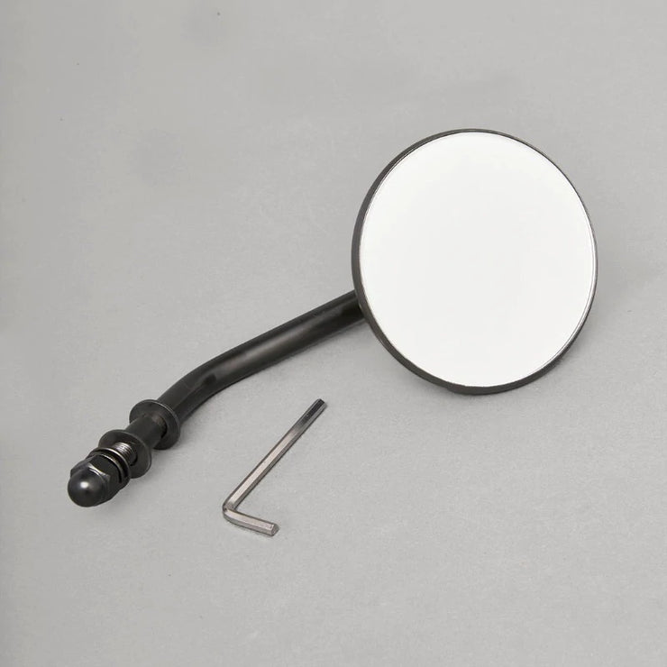TJ Brutal Mini Chopper Mirror Black 3"