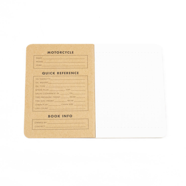 Town Moto Garage Journal Three Pack