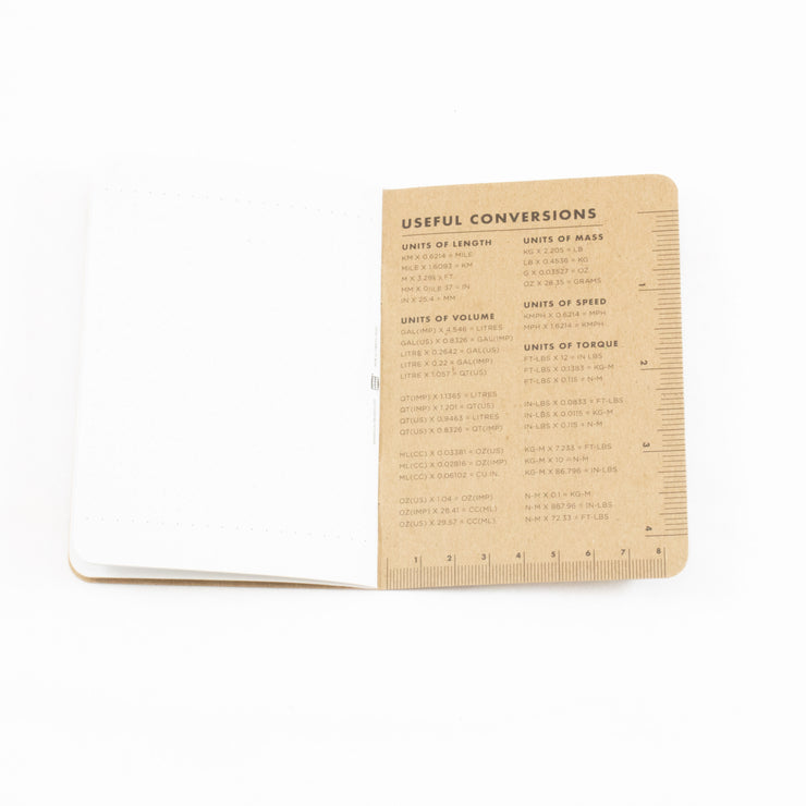 Town Moto Garage Journal Three Pack