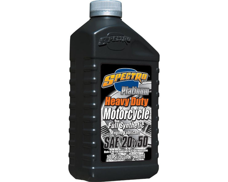 Spectro Heavy Duty Platinum M/C Full Synthetic 20W-50