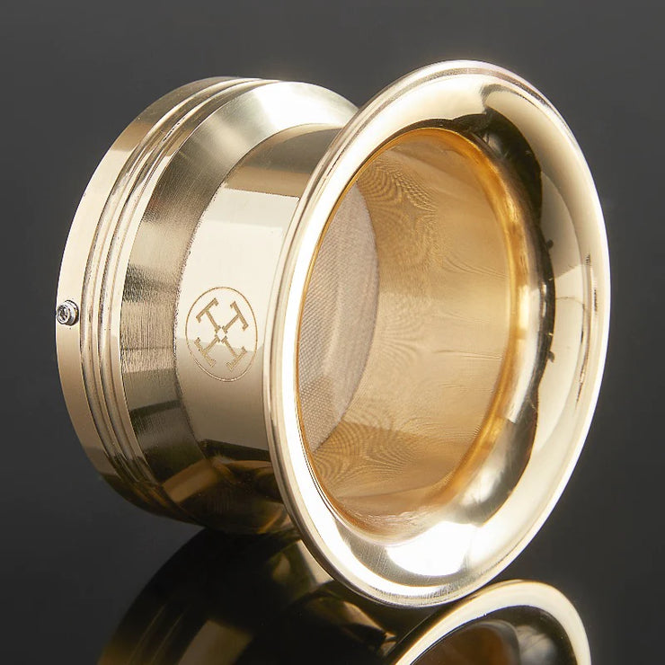 TJ Brutal Customs Velocity Stack for VT600 and VT750 - Single Carb - Polished Brass