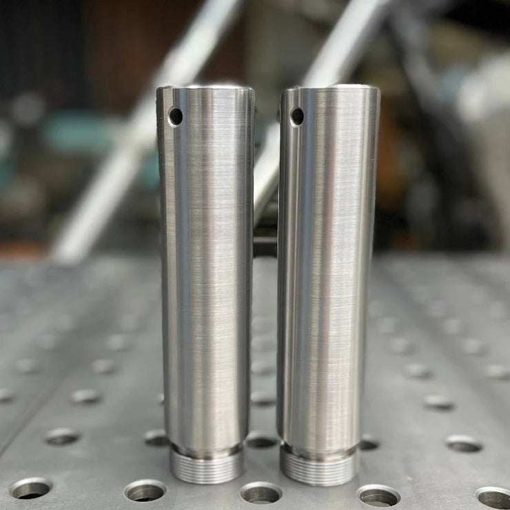 TJ Brutal Customs Fork Extensions - Honda Shadow VT600 VLX Steed All Years