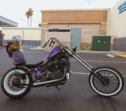 TJ Brutal Customs Fork Extensions - Honda Shadow VT600 VLX Steed All Years