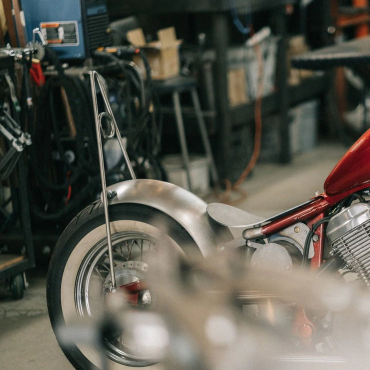 TJ Brutal Anteris Bolt-On Rear Fender and Sissy Bar Kit