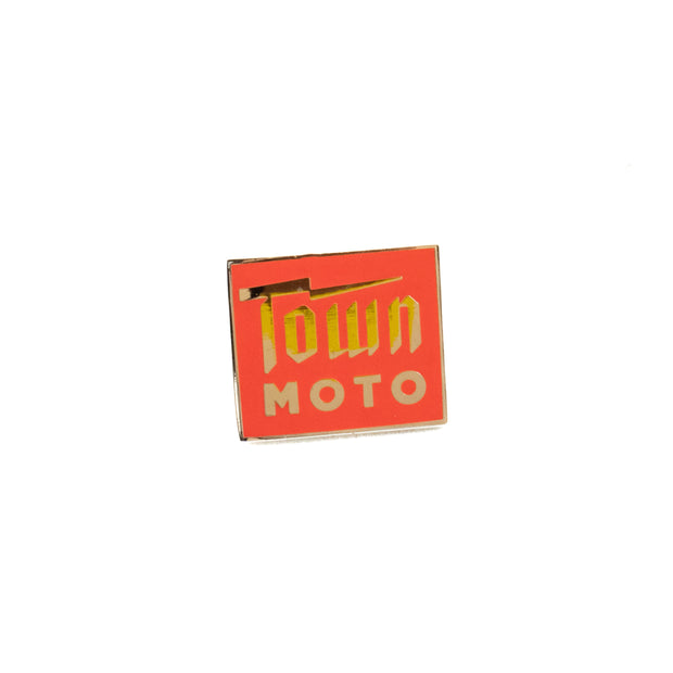 Town Moto Logo Pin