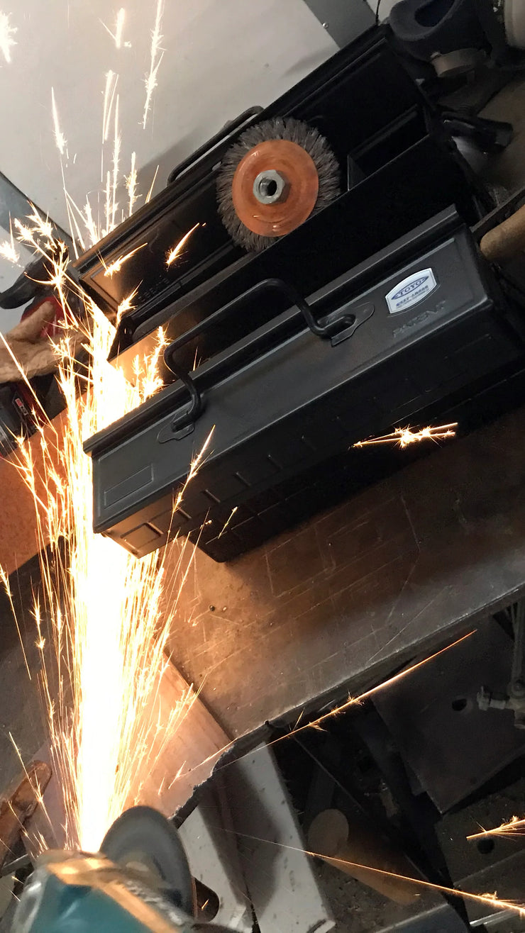 Toyo Steel ST-350 Toolbox - Black