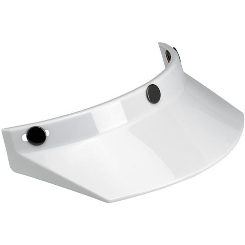 Biltwell Moto Visor - White