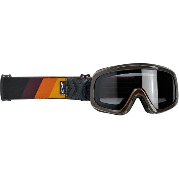 Biltwell Overland 2.0 Goggles - Tri-Stripe