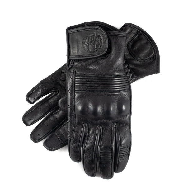 Black Arrow Queen Bee Motorcycle Gloves - Black